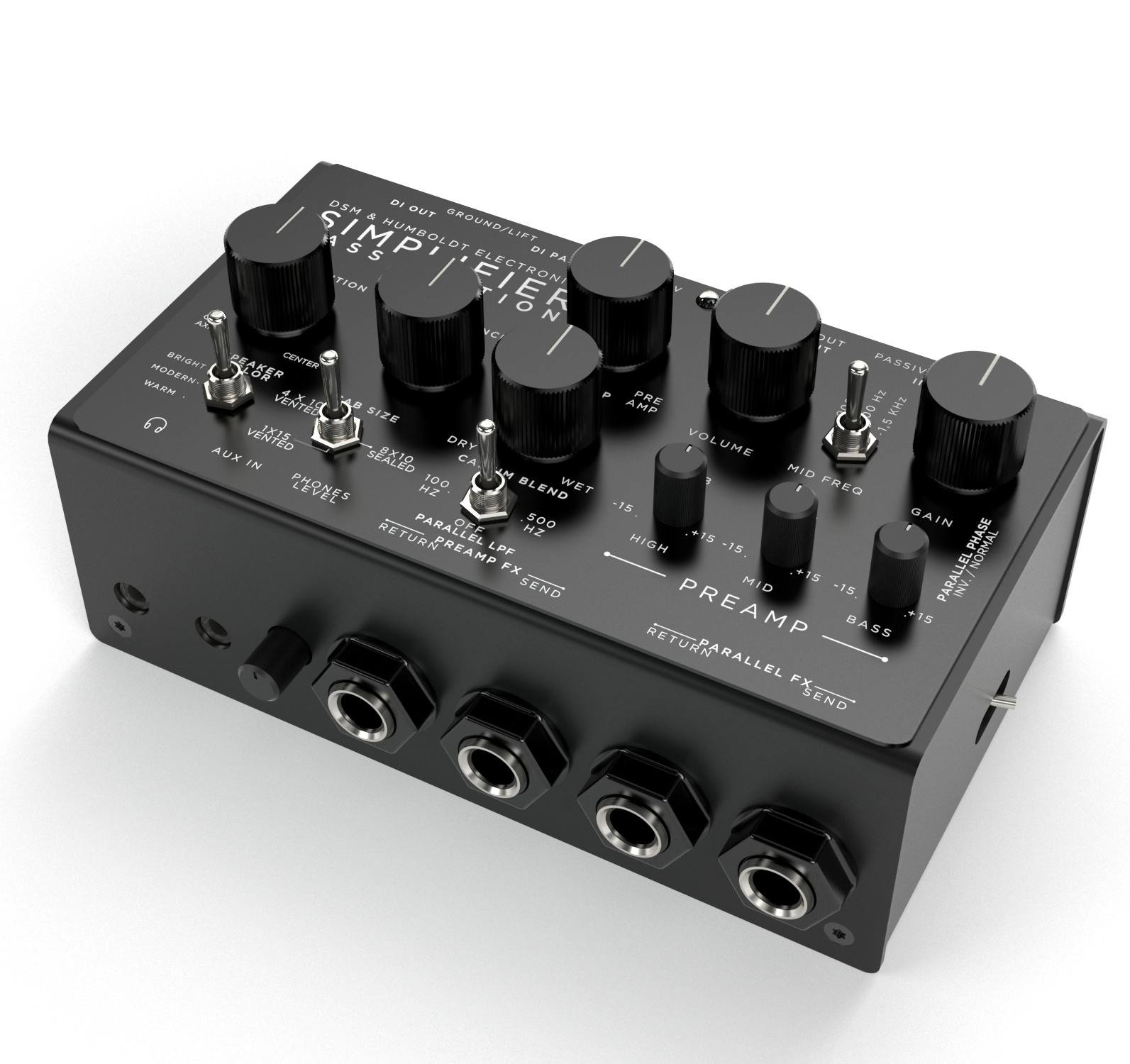 DSM & Humboldt Simplifier Bass Amp & Cab Sim Pedal - Andertons